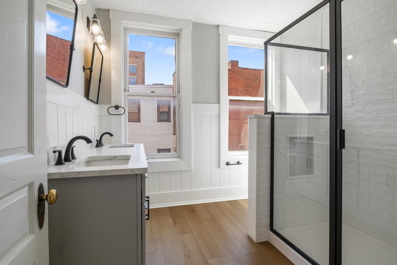 Apartment bathroom